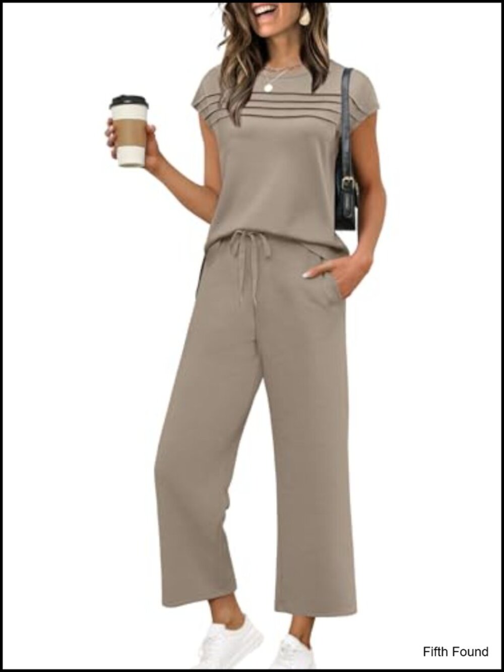 Two Piece Sets Cap Sleeve Lounge Matching Sets Wide Leg Pants S-3xl